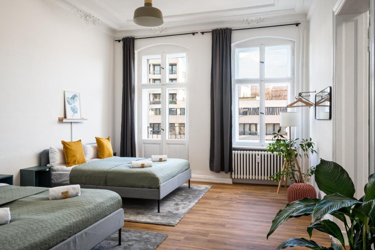 Riesiges Apartment Nahe Kudamm Sehr Schoner Altbau 123M2 Gross 12 Gaste Berlin Exterior photo